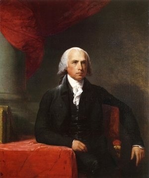 Gilbert Stuart - James Madison  1805-07