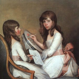 Gilbert Stuart - Miss Dick and her Cousin Miss Forster  1792-97