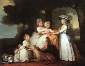 Gilbert Stuart - The Percy Children 1787