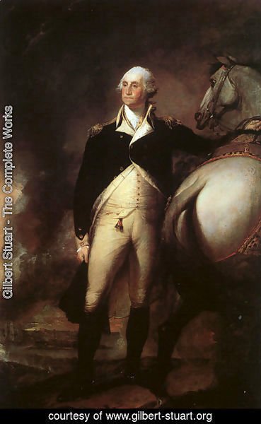 Gilbert Stuart - Washington at Dorchester Heights  1806