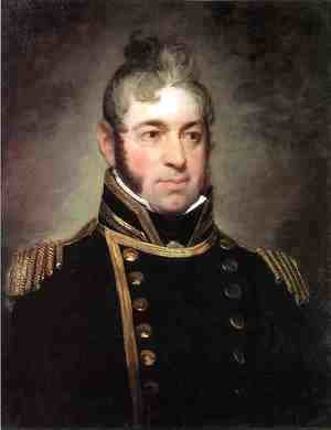 Gilbert Stuart - Commodore William Bainbridge, Commander of The Constitution (1774-1833)