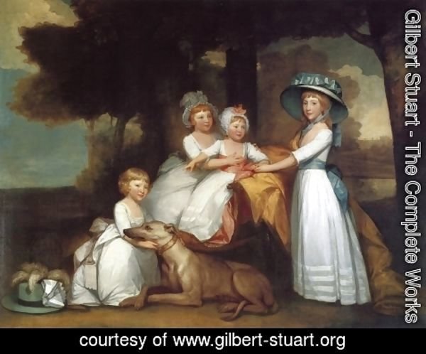 Gilbert Stuart - The Children of the Second Duke of Northumberland