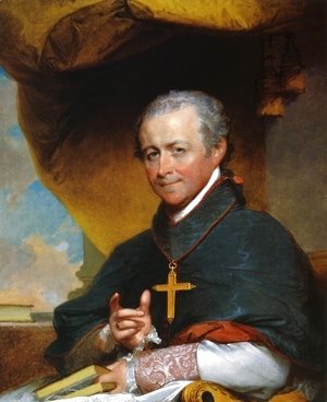 Gilbert Stuart - Bishop Jean-Louis Anne Magdelaine Lefebvre de Cheverus