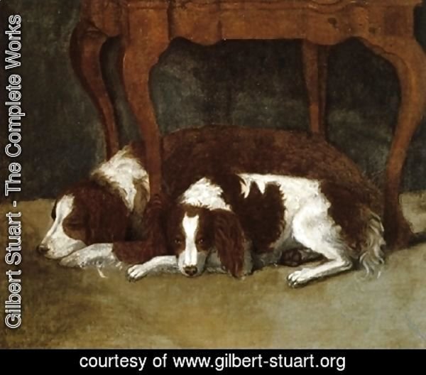 Gilbert Stuart - The Hunter Dogs