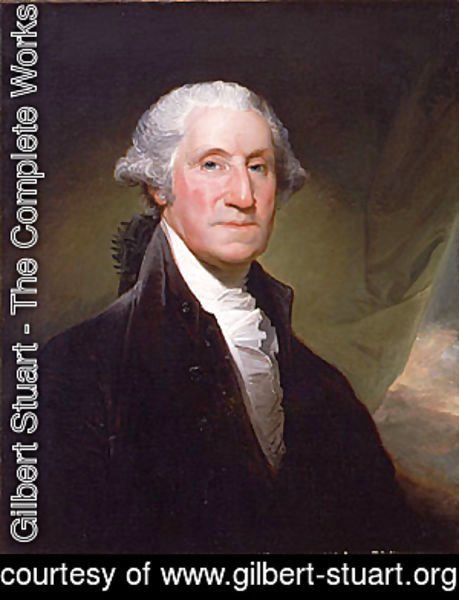 Gilbert Stuart - George Washington begun 1795