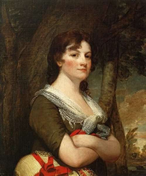 Elizabeth Parke Custis Law by Gilbert Charles Stuart