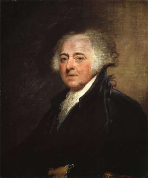 John Adams 1800-15 by Gilbert Charles Stuart