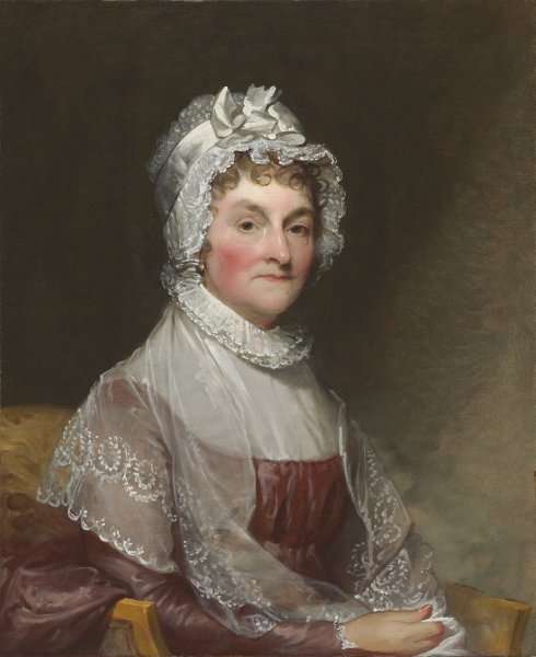 Abigail Adams (Mrs. John Adams)  1800-15 by Gilbert Charles Stuart