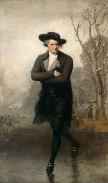 The Skater (Portrait of William Grant)  1782 by Gilbert Charles Stuart