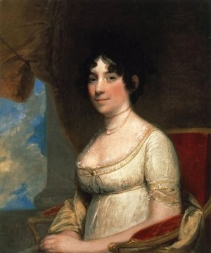 Gilbert Stuart - Dolley Madison (Mrs. James Madison)  1804