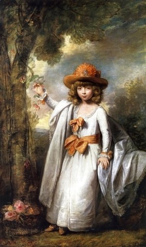 Gilbert Stuart - Henrietta Elizabeth Frederica Vane  1783