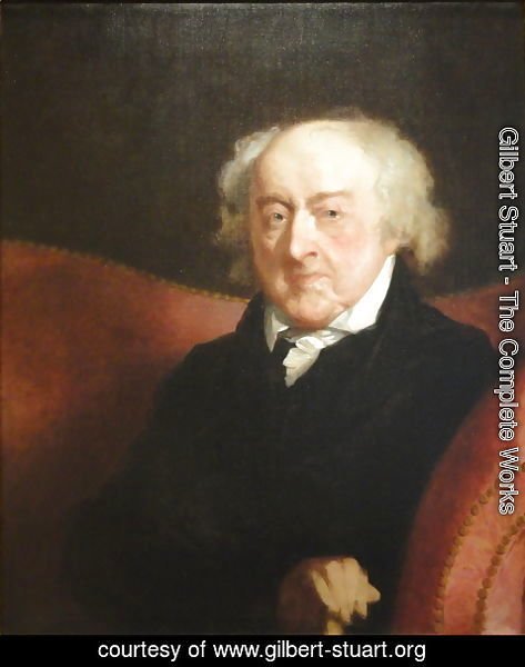 Gilbert Stuart - John Adams  1826