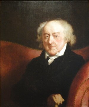 Gilbert Stuart - John Adams  1826