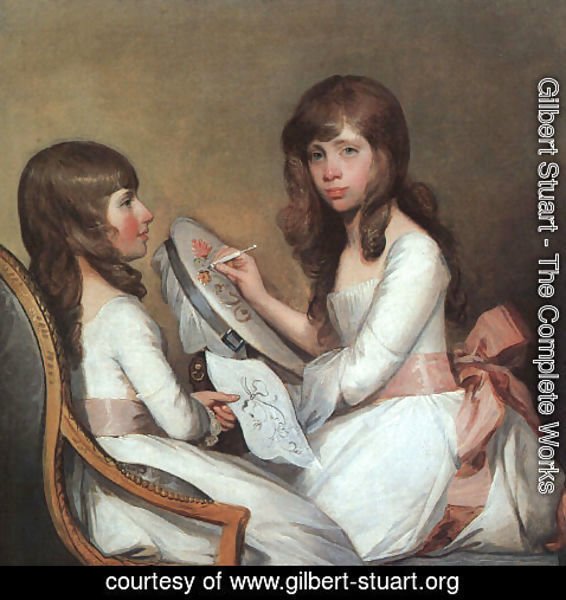 Gilbert Stuart - Miss Dick and her Cousin Miss Forster  1792-97