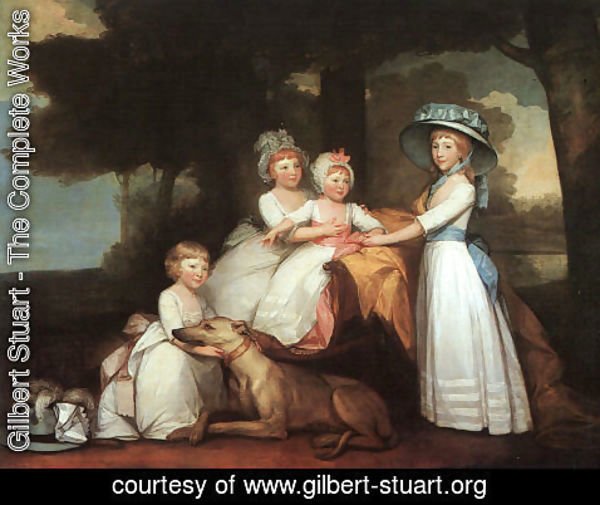 Gilbert Stuart - The Percy Children 1787