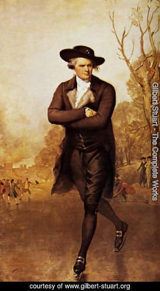 Gilbert Stuart - Portrait Of A Gentleman Skating