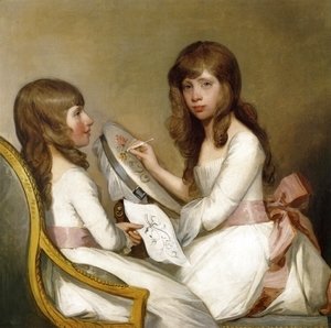 Gilbert Stuart - Anna Dorothea Foster and Charlotte Anna Dick