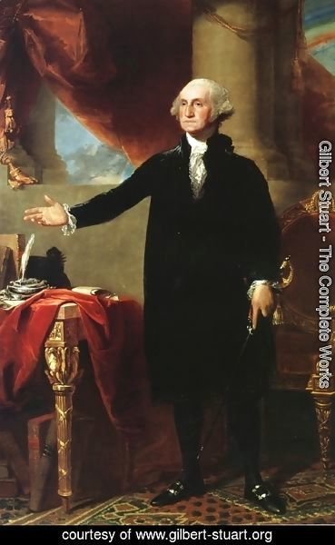 Gilbert Stuart - George Washington (The Landsdowne Portrait)