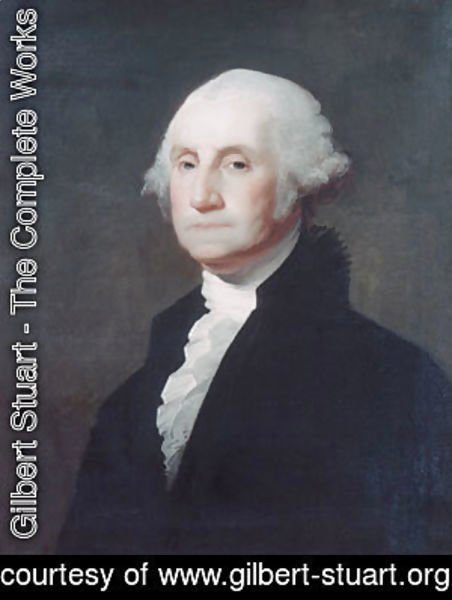 Gilbert Stuart - George Washington VIII