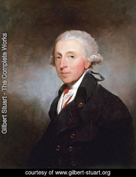 Gilbert Stuart - Portrait Of A Man, Said To Be Theophilus Jones (1759-1812)